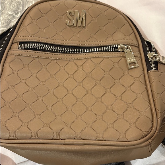 Steve Madden Beige Mini Backpack - Picture 5 of 5
